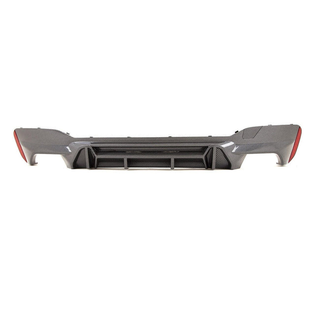 Fits BMW 5 Series G30 G31 2017- Rear Bumper Diffuser Carbon Look - image 4
