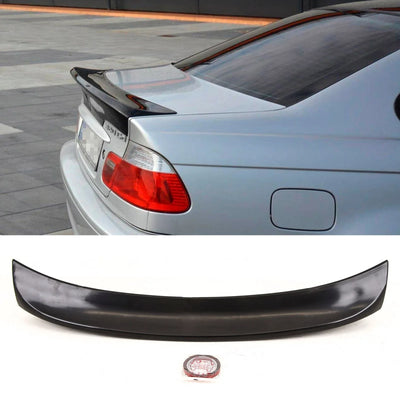 Fits BMW 3 Series E46 1998-2005 Rear Trunk Boot Spoiler M3 CSL Style Unpainted - tradevehicleparts.co.uk