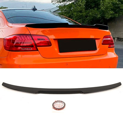 Fits BMW 3 Series E92 Coupe 2006-2013 Rear Trunk Boot Spoiler M4 Style Gloss Black - tradevehicleparts.co.uk