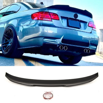 Fits BMW 3 Series E92 Coupe 2006-2013 Rear Trunk Boot Spoiler PSM Style Gloss Black - tradevehicleparts.co.uk