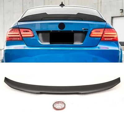Fits BMW 3 Series E92 Coupe 2006-2013 Rear Trunk Boot Spoiler PSM Style Carbon Look - tradevehicleparts.co.uk