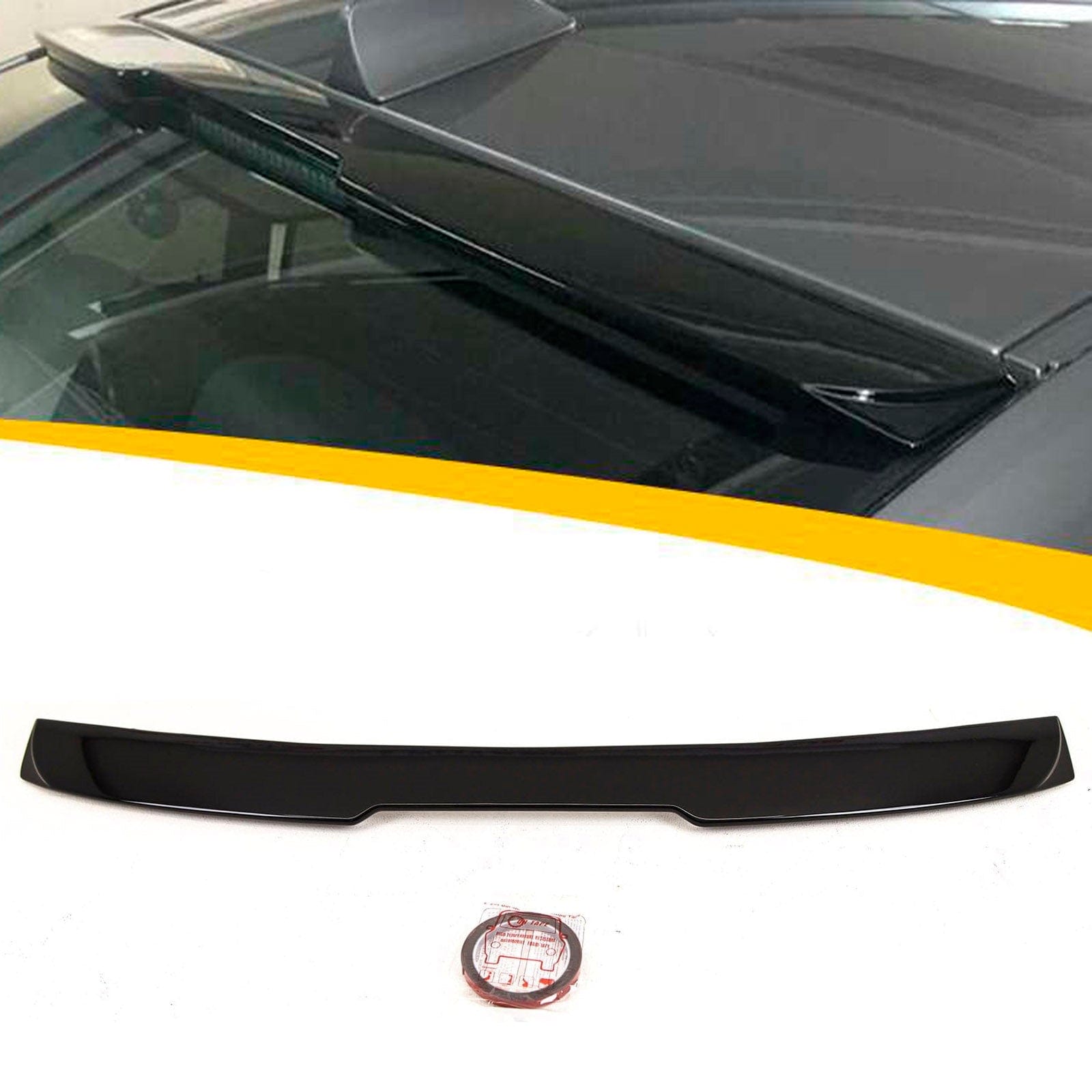 BM5451 Fits BMW 5 Series E60 M5 2004-2010 Rear Roof Boot Lip Spoiler M Style Gloss Black