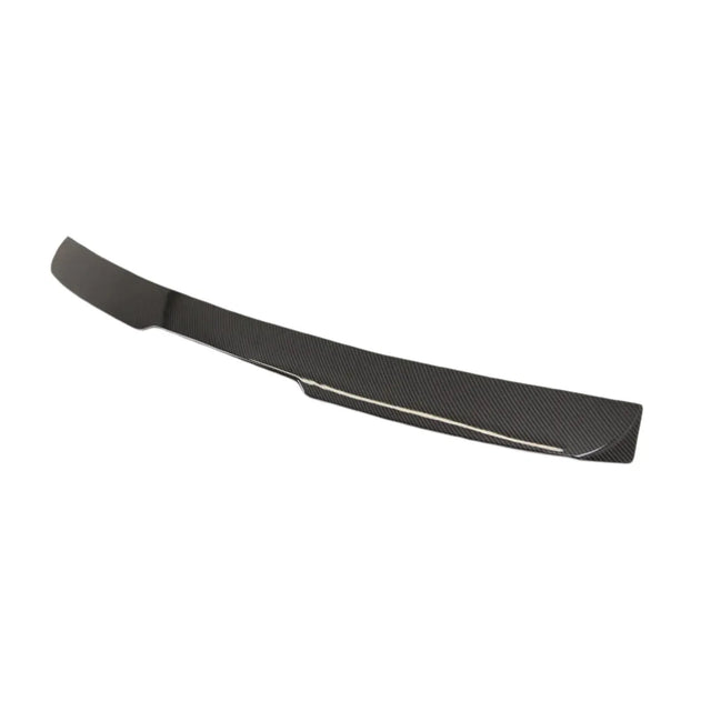 Fits BMW 5 Series E60 M5 2004-2010 Rear Roof Boot Lip Spoiler Carbon Look - image 2