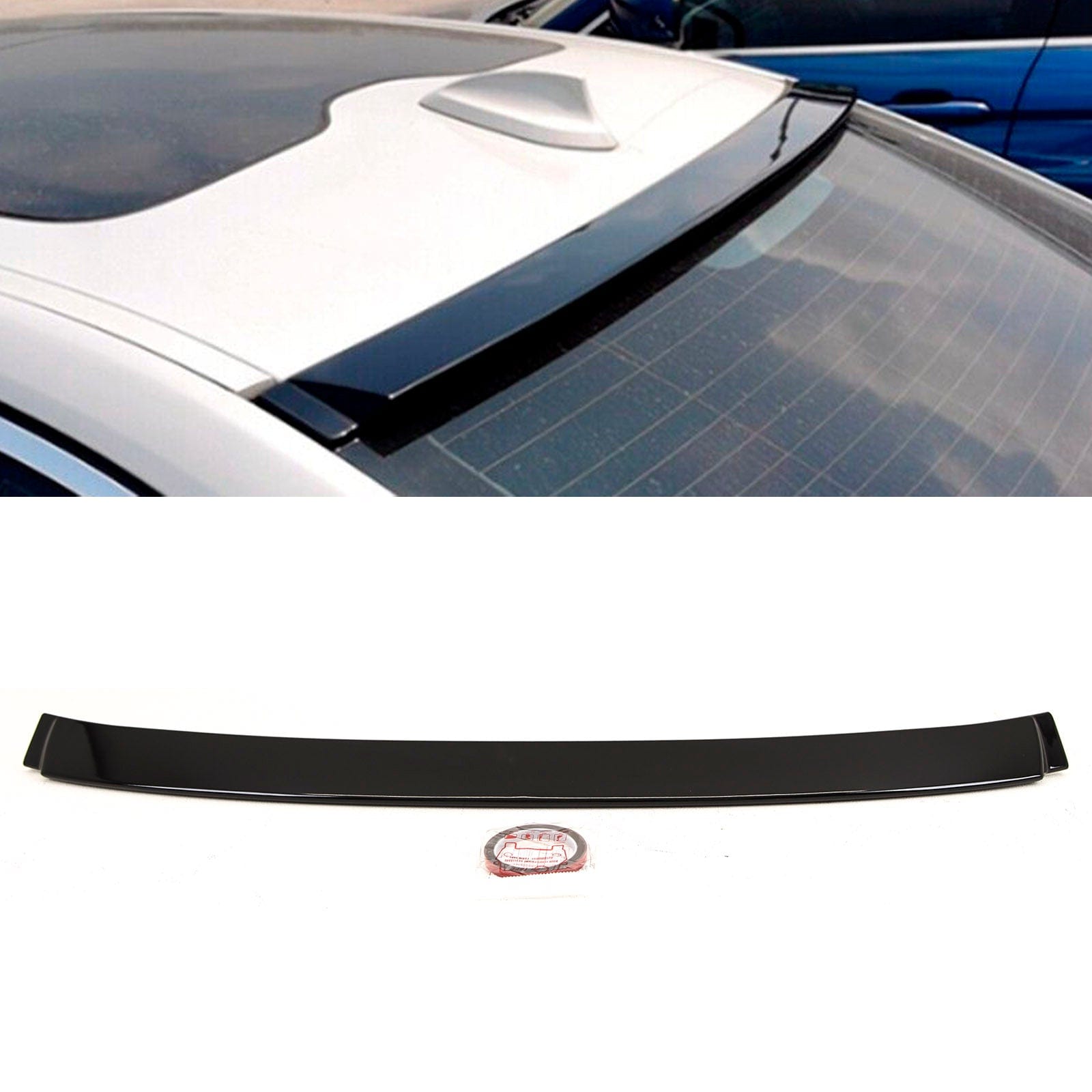 BM5453 BMW 5 Series F10 2010-2016 Rear Roof Boot Lip Spoiler M Style Gloss Black