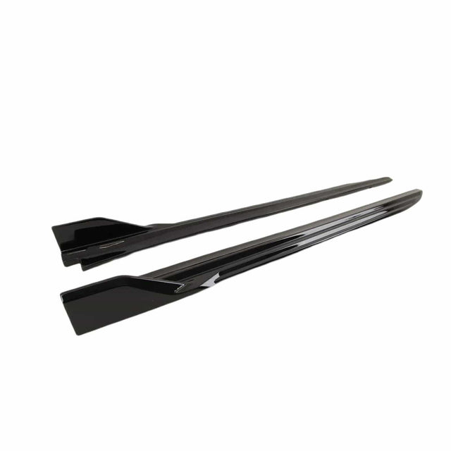 Fits BMW X5 F15 2013-2018 Side Skirts Extension Blades Gloss Black - image 4