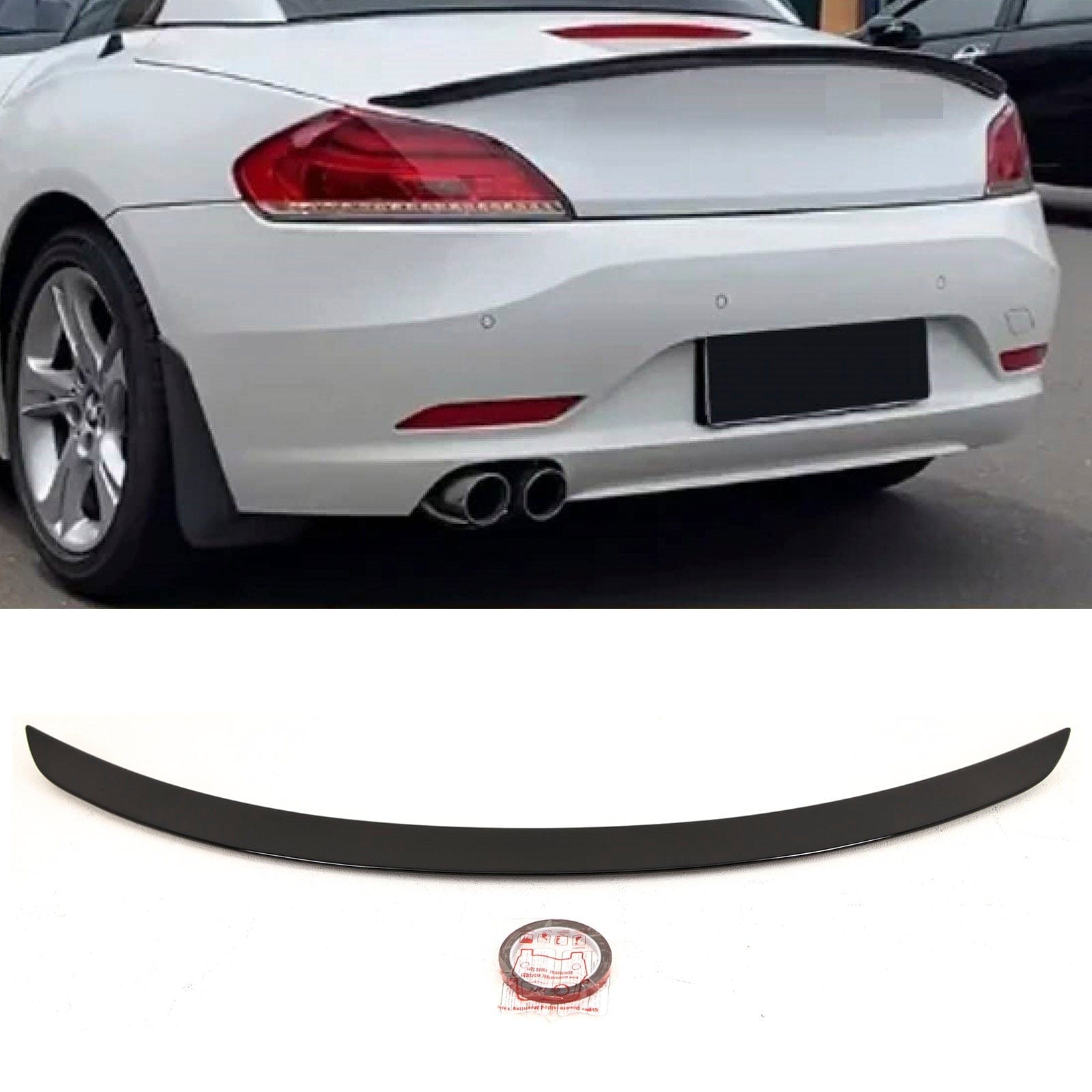 BM5460 BM Z4 E89 2009-2017 Rear Trunk Boot Lip Spoiler M Performance Style Gloss Black