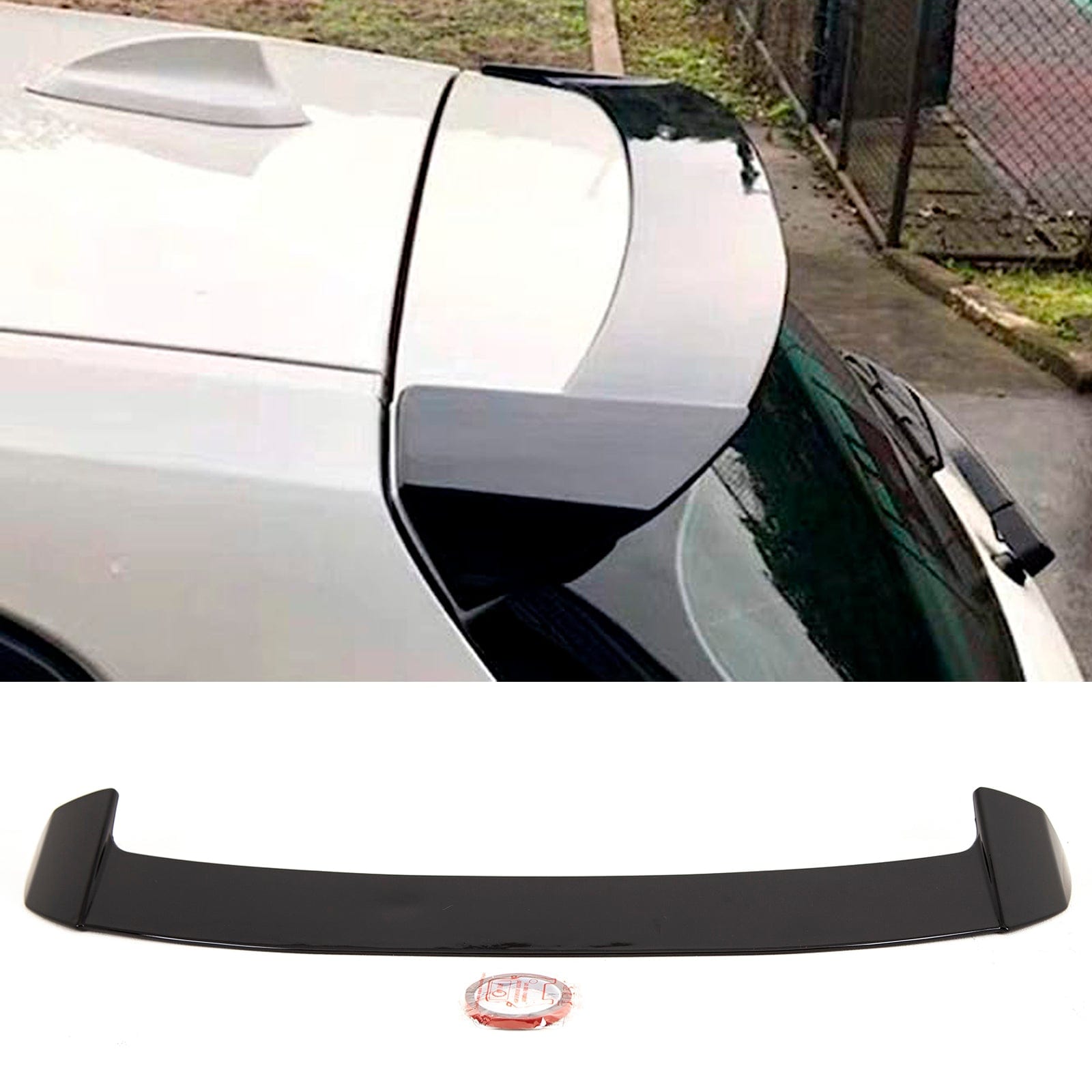 BM5462 BMW 1 Series F20 F21 2011-2019 Rear Roof Boot Lip Spoiler Gloss Black M Performance Style