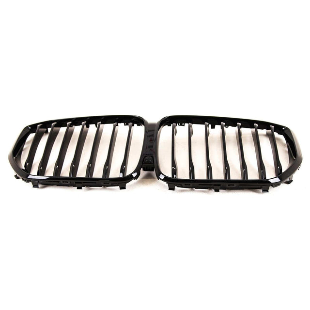 Fits BMW X5 G05 2019-2023 Front Kidney Grilles Single Slat Gloss Black - image 5
