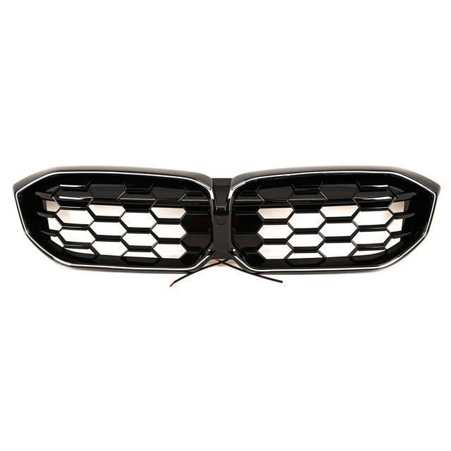 Fits BMW 3 Series G20 G21 LCI 2022- Front Kidney Grilles Gloss Black With LED Light - image 2