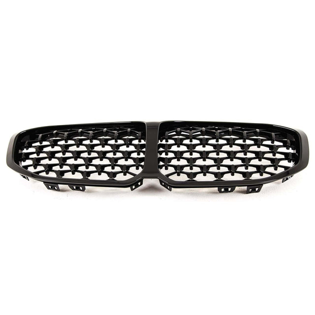 Fits BMW 1 Series F40 2019- Front Kidney Grilles Gloss Black - image 5