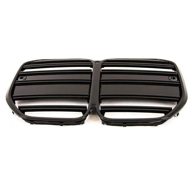 Fits BMW 4 Series G22 G23 2020- Front Kidney Grilles Twin Slats Gloss Black - image 5