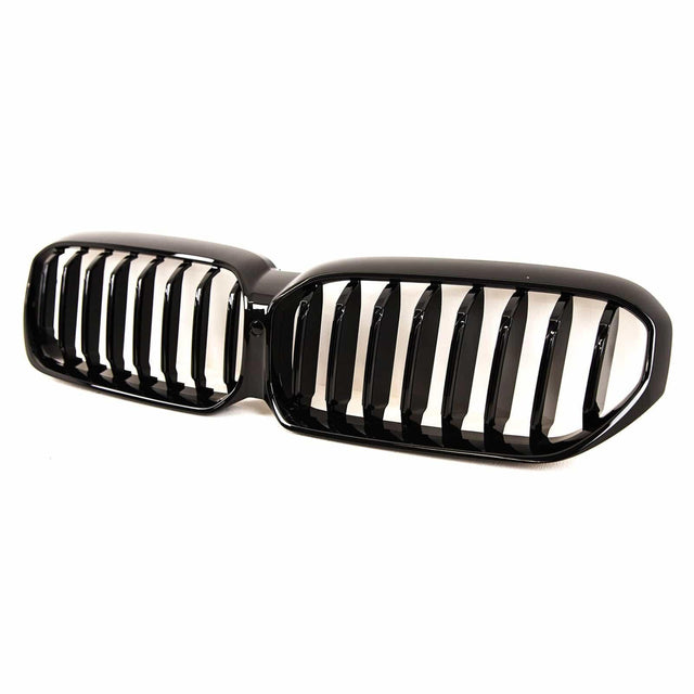 Fits BMW 5 Series G30 G31 LCI 2020- Front Kidney Grilles Gloss Black - image 3
