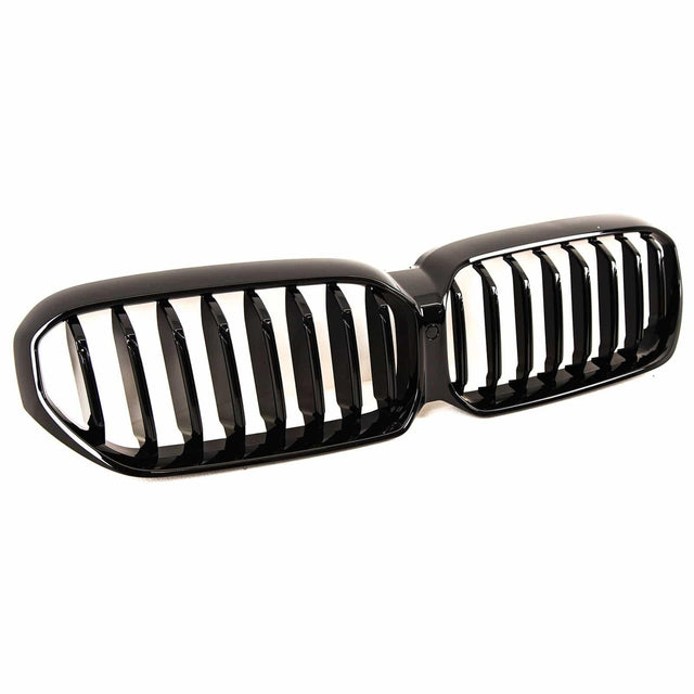 Fits BMW 5 Series G30 G31 LCI 2020- Front Kidney Grilles Gloss Black - image 4