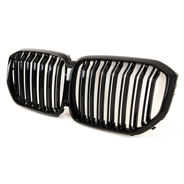 Fits BMW X5 G05 2019-2023 Front Kidney Grilles Double Slats Gloss Black - image 3