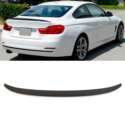 Fits BMW 4 Series F32 Coupe Rear Boot Trunk Spoiler M Performance Style Gloss Black - tradevehicleparts.co.uk