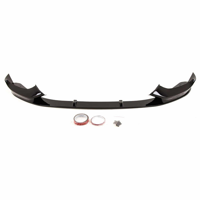 Fits BMW 1 Series F20 F21 LCI 2015-2019 Front Lip Spoiler Splitter Gloss Black - image 2