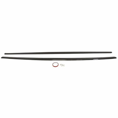 Fits BMW 5 Series F10 F11 2010-2016 Side Skirts Extension Blades Gloss Black M Performance Look - tradevehicleparts.co.uk