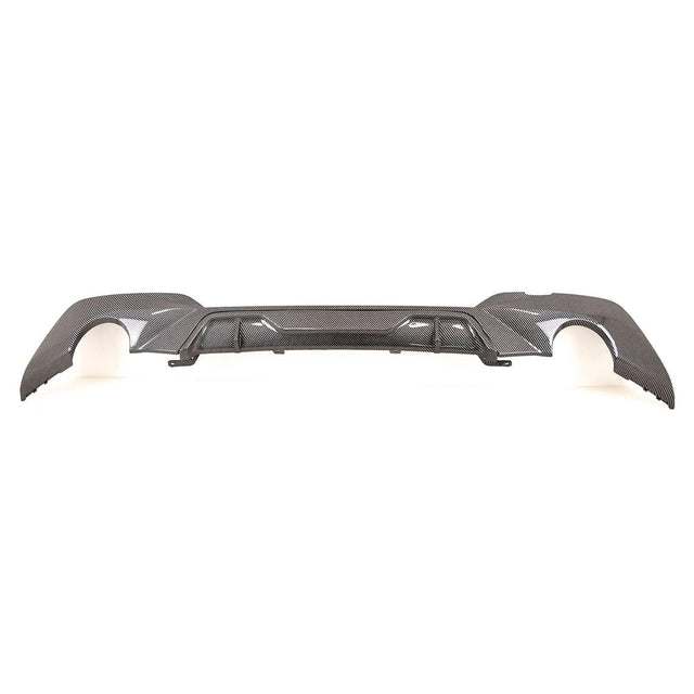 Fits BMW 3 Series G20 G21 2019-2022 Rear Bumper Diffuser Carbon Look - image 2