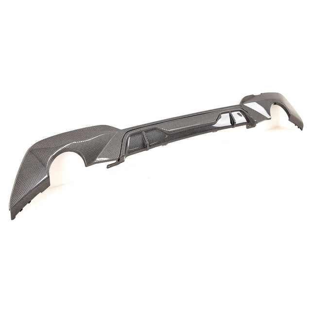 Fits BMW 3 Series G20 G21 2019-2022 Rear Bumper Diffuser Carbon Look - image 3