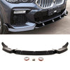 Fits BMW X6 G06 2019-2022 Front Bumper Splitter Lip Spoiler Diffuser Gloss Black thumbnail