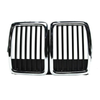 Fits BMW 3 E30 1983-1990 Front Centre Black & Chrome Kidney Grille Saloon Estate Coupe thumbnail