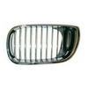 Fits BMW 3 E46 Saloon / Estate 2001-2005 Kidney Grille Full Chrome Passenger Side thumbnail