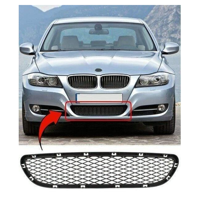 Fits BMW 3 E90 E91 Saloon / Estate 2008-2011 Front Centre Bumper Grille Trim Mesh 
