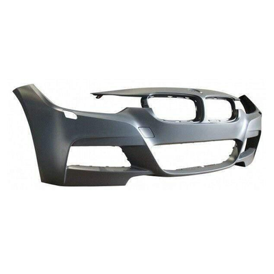 Fits BMW 3 F30 2012-2019 Front Bumper Primed No Pdc With Washer Hole M-Sport