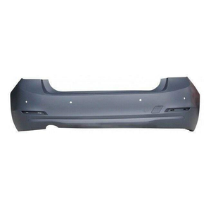Fits BMW 3 Series F30 2012-2015 Rear Bumper Primed Single Exhaust Pipe W/Pdc Standard