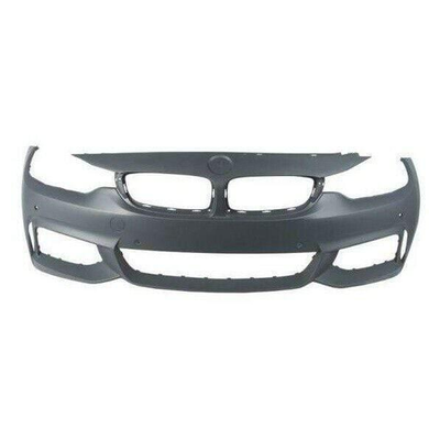 Fits BMW 4 Series F32 Coupe 2014-2020 Front Bumper Primed M-Sport Models Only  With Sensor Holes