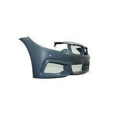 Fits BMW 4 Series F33 Convertible 2014-2020 Front Bumper Primed M-Sport Models Only With Sensor Holes