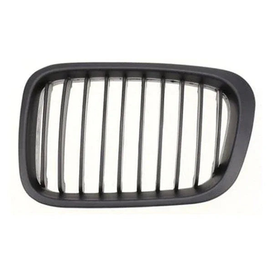 Fits BMW Bm 3 E46 4 Door 1998-2001 Front Kidney Grille Black Passenger Side