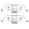 Mintex Brake Caliper Accessory Fitting Kit Full Set Rear Axle MBA1695 thumbnail
