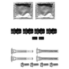 Mintex Brake Caliper Accessory Fitting Kit Full Set Front Or Rear Axle MBA1355AX thumbnail