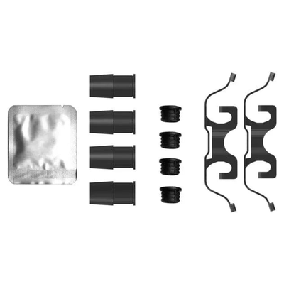 Textar Brake Caliper Accessory Fitting Kit Full Set Rear Axle 82554400
