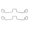 Mintex Brake Caliper Accessory Fitting Kit Full Set Front Axle MBA1633 thumbnail