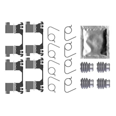 Textar Brake Pad Accessory Fitiing Kit Full Set Front Axle 82552600