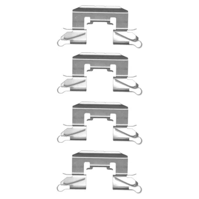 Textar Brake Pad Accessory Fitiing Kit Full Set Front Axle 82512900