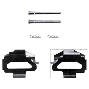 Textar Brake Pad Accessory Fitiing Kit Full Set Front Axle 82030200
