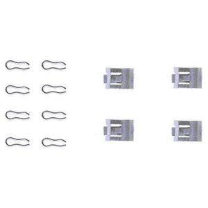Textar Brake Pad Accessory Fitiing Kit Full Set Front Or Rear Axle 82027000