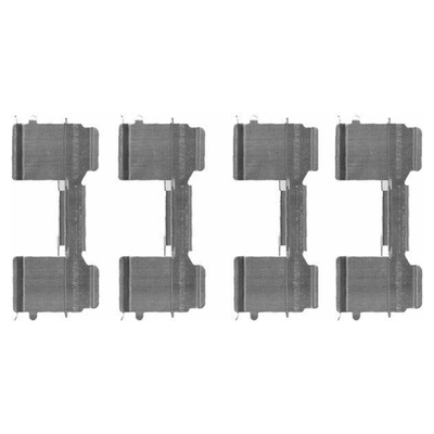 Mintex Brake Pad Accessory Fitting Kit Full Set Front Axle MBA1726