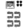 Mintex Brake Pad Accessory Fitting Kit Full Set Rear Axle MBA1814 thumbnail