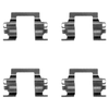 Mintex Brake Pad Accessory Fitting Kit Full Set Front Axle MBA1117 thumbnail