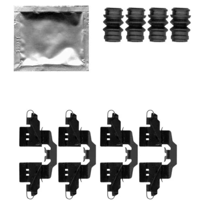 Mintex Brake Pad Accessory Fitting Kit Full Set Rear Axle MBA1808