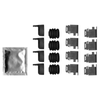 Mintex Brake Pad Accessory Fitting Kit Full Set Rear Axle MBA0036 thumbnail