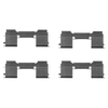 Mintex Brake Pad Accessory Fitting Kit Full Set Front Axle MBA1729 thumbnail