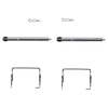 Mintex Brake Pad Accessory Fitting Kit Full Set Rear Axle MBA1267 thumbnail