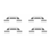 Mintex Brake Pad Accessory Fitting Kit Full Set Rear Axle MBA1685 thumbnail