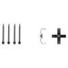 Mintex Brake Pad Accessory Fitting Kit Full Set Rear Axle MBA1266 thumbnail