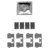 Mintex Brake Pad Accessory Fitting Kit Full Set Rear Axle MBA1818 thumbnail